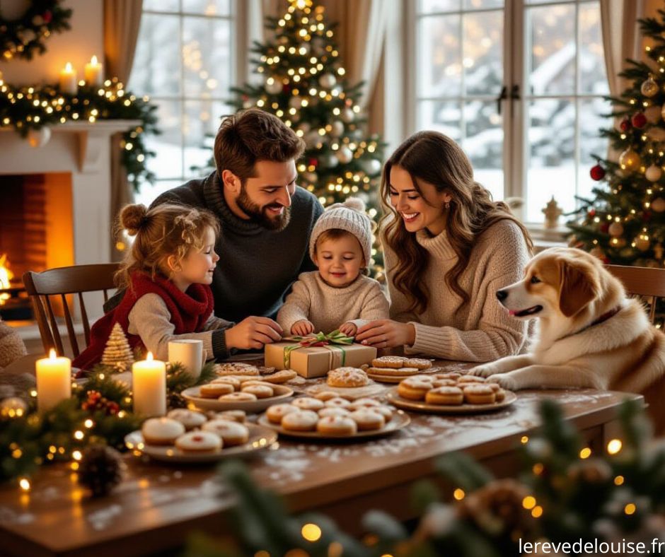 les préparatifs de Noël